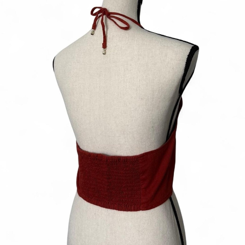 Red Halter Top